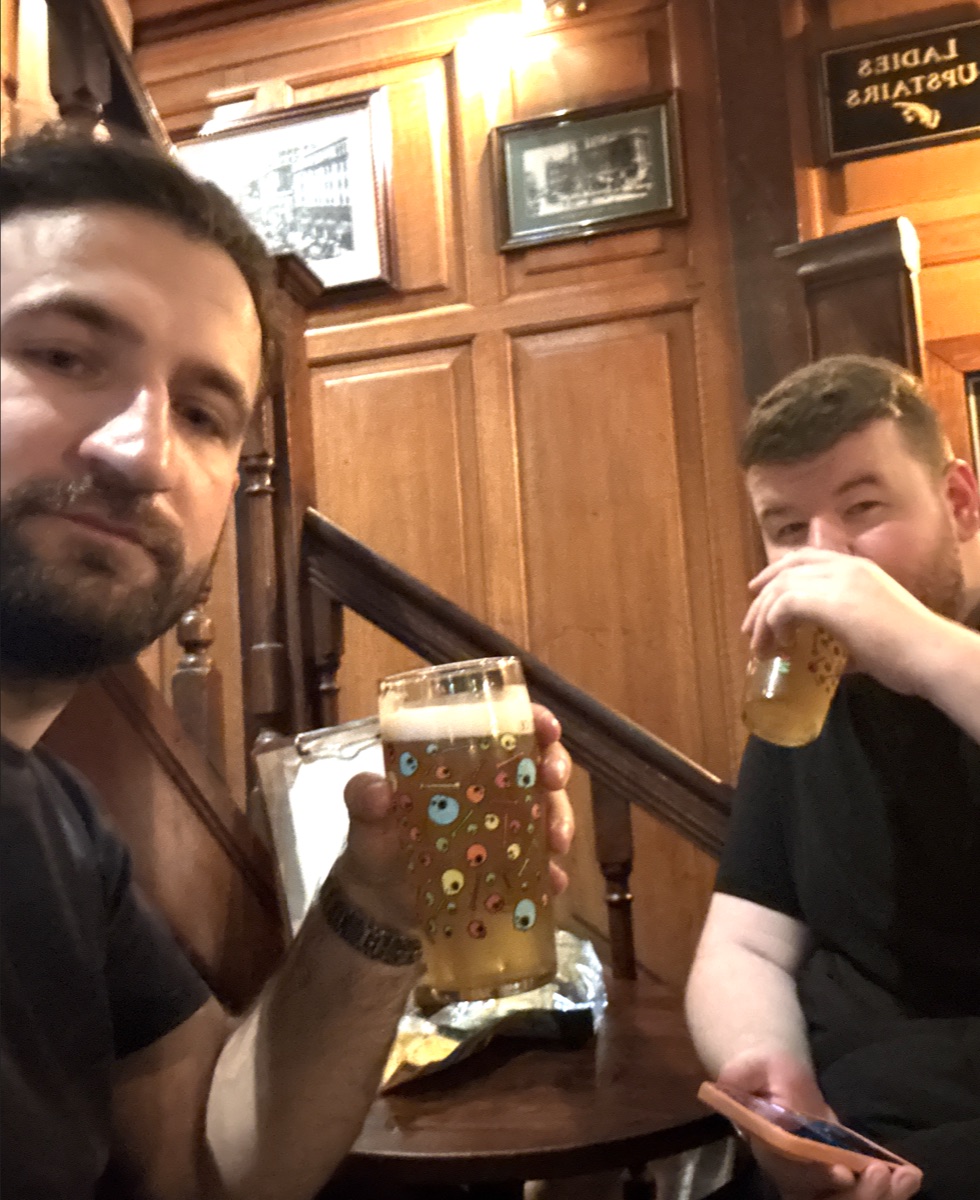Arek i Kacper na drinku